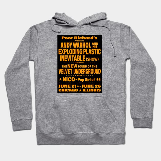 Exploding Plastic Inevitable Hoodie by mafmove